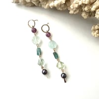 Image 1 of Demimonde Terra Earrings in Spring Colors