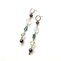 Image 2 of Demimonde Terra Earrings in Spring Colors