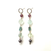 Image 4 of Demimonde Terra Earrings in Spring Colors