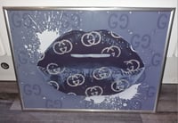 Image 1 of GUCCI LIPS FASHION PRINT 