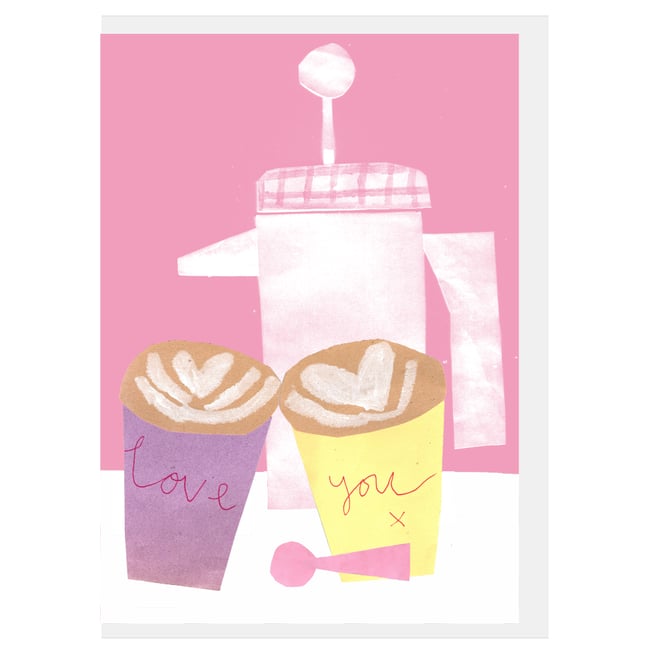 Love You Coffee Card