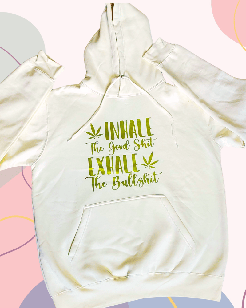 Image of Inhale Exhale Hooded Sweatshirt 