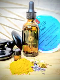 Image 2 of Shanis Suns Tumeric Tea Oil for Pain and Pain Baths 