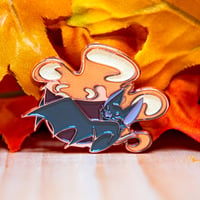 Image 1 of Bat-Tea! (Enamel Pin)