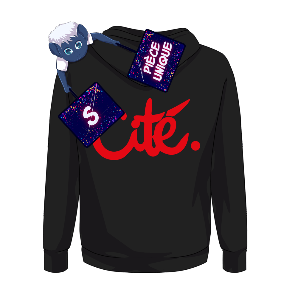 [1/1] Hoodie CITÉ. (Rouge/S)