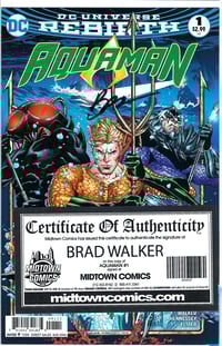 Aquaman #1 Signed