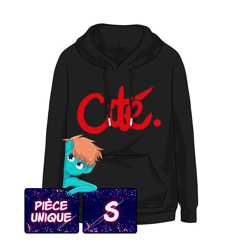 [1/1] Hoodie CITÉ. (Rouge/S.)