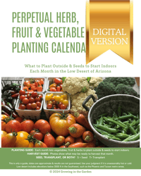 Image 2 of DIGITAL VERSION Perpetual Vegetable, Herb & Fruit Planting Calendar