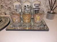 Image 2 of GOLD LV JAR CANDLE SET