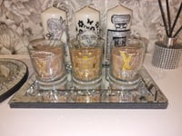 Image 3 of GOLD LV JAR CANDLE SET