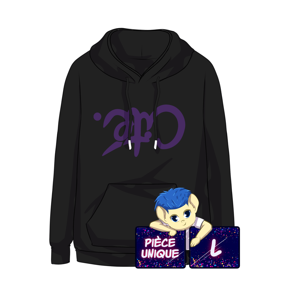 [1/1] Hoodie CITÉ. (Violet/L )
