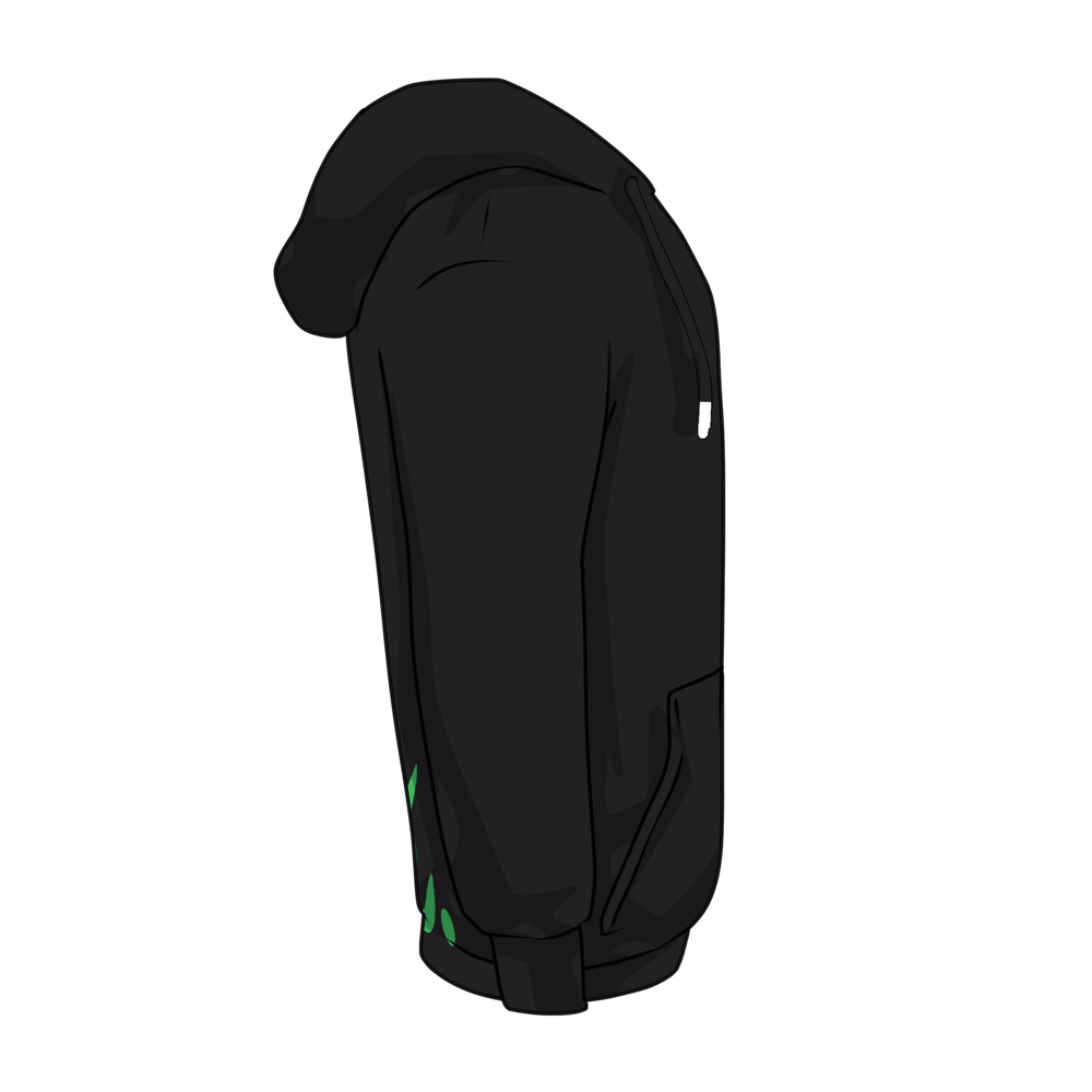  [1/1] Hoodie CITÉ. (Vert/XL)