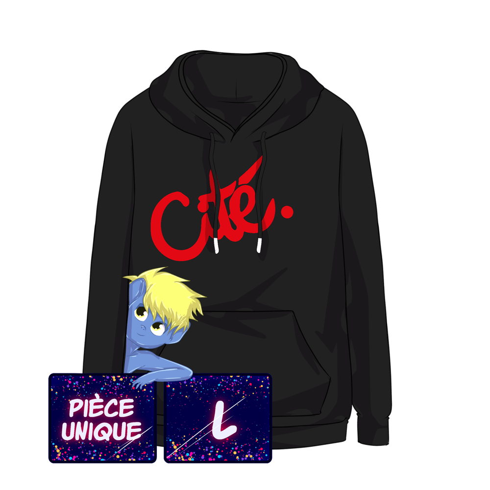 [1/1] Hoodie CITÉ. (Rouge/L.)