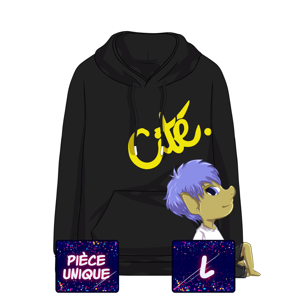 [1/1] Hoodie CITÉ. (Jaune/L.)