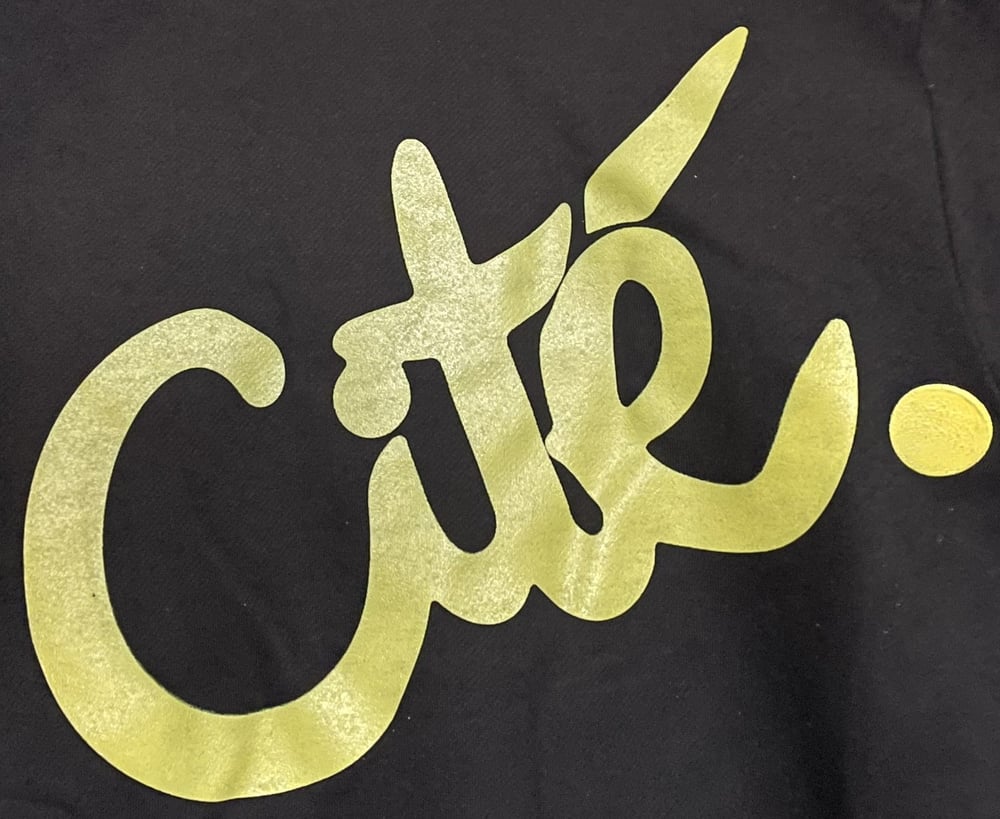 [1/1] Hoodie CITÉ. (Jaune/L.)