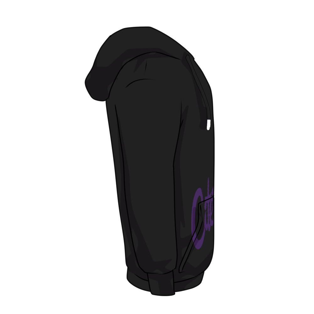  [1/1] Hoodie CITÉ. (Violet/M)