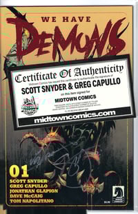We Have Demons #1 Signed