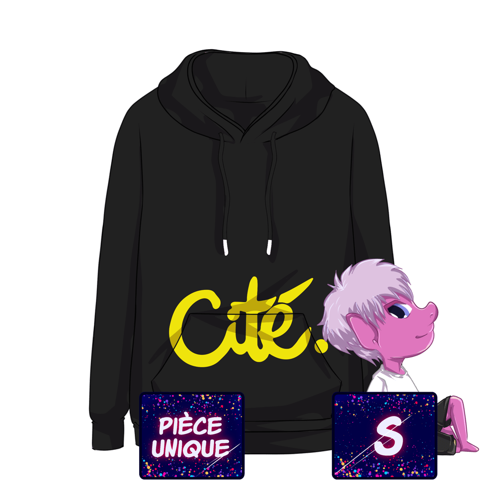  [1/1] Hoodie CITÉ. (Jaune/S.)