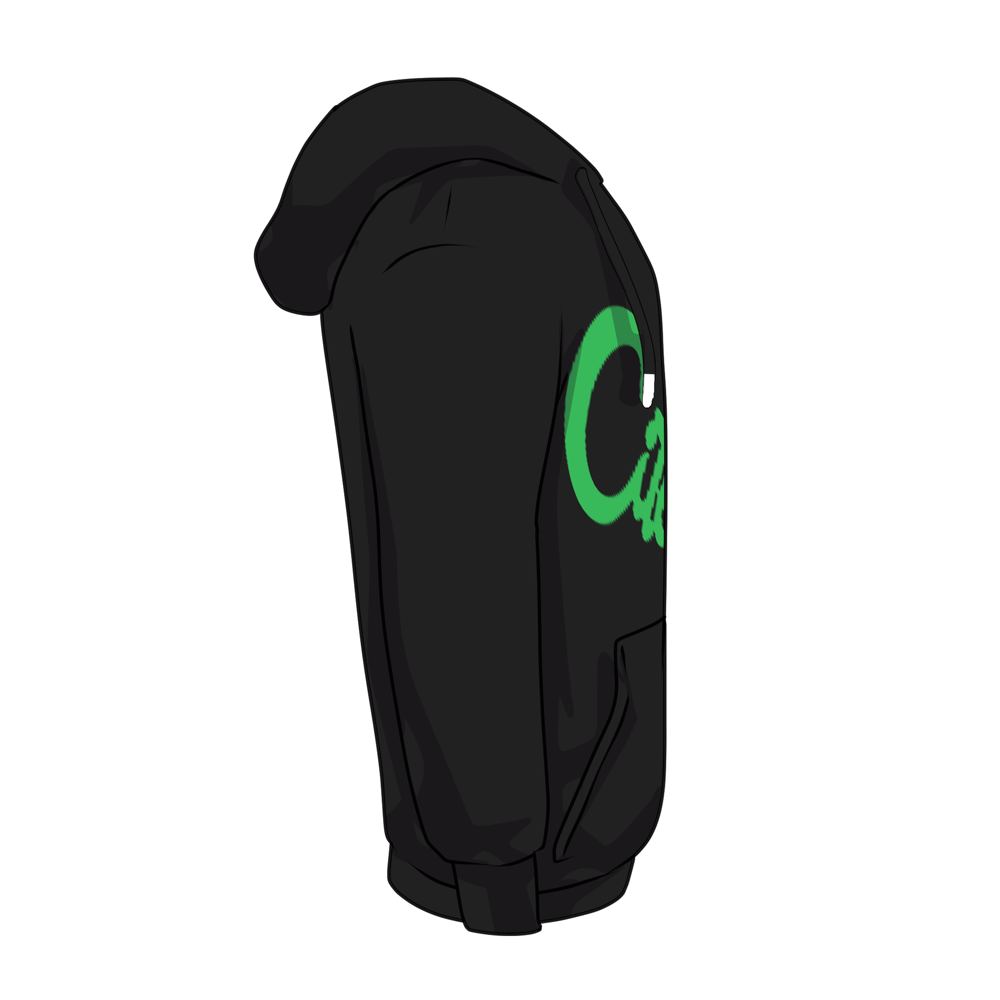  [1/1] Hoodie CITÉ. (Vert/S)