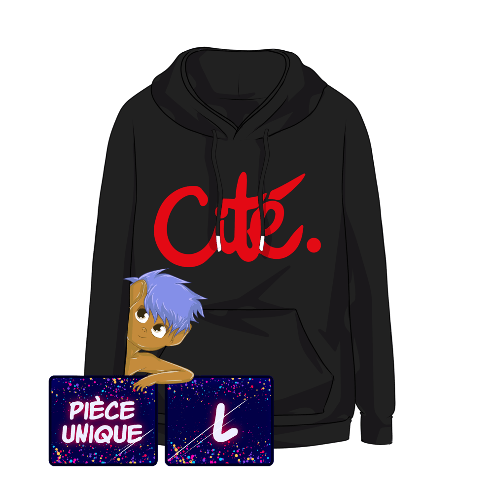  [1/1] Hoodie CITÉ. (Rouge/L)