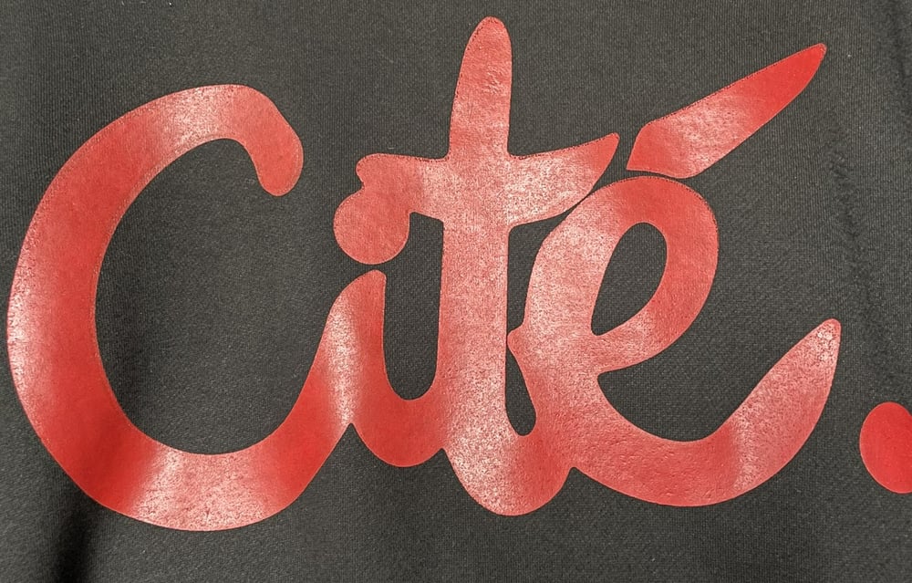  [1/1] Hoodie CITÉ. (Rouge/L)