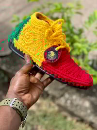 Image 2 of Yaad Step Crochet Hightop Shoe
