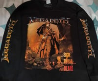 Image 1 of Megadeth the sick, the dying and the dead LONG SLEEVE