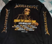Image 2 of Megadeth the sick, the dying and the dead LONG SLEEVE