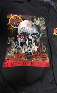 Image 4 of Slayer south of heaven Zip-Up HOODIE