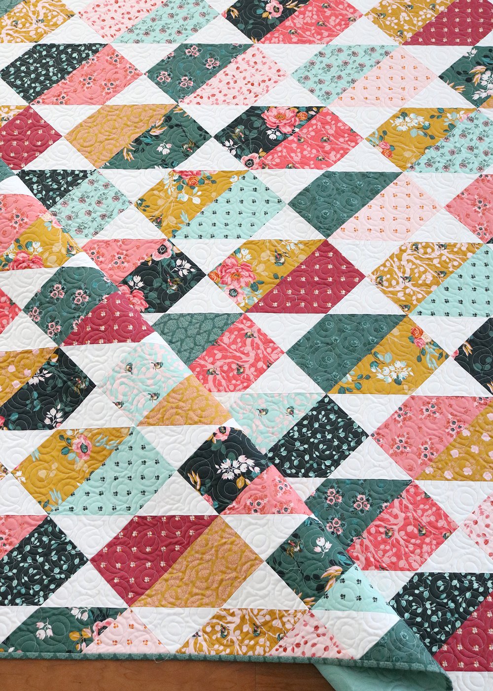 Plot Twist quilt pattern - PDF Version | A Bright Corner