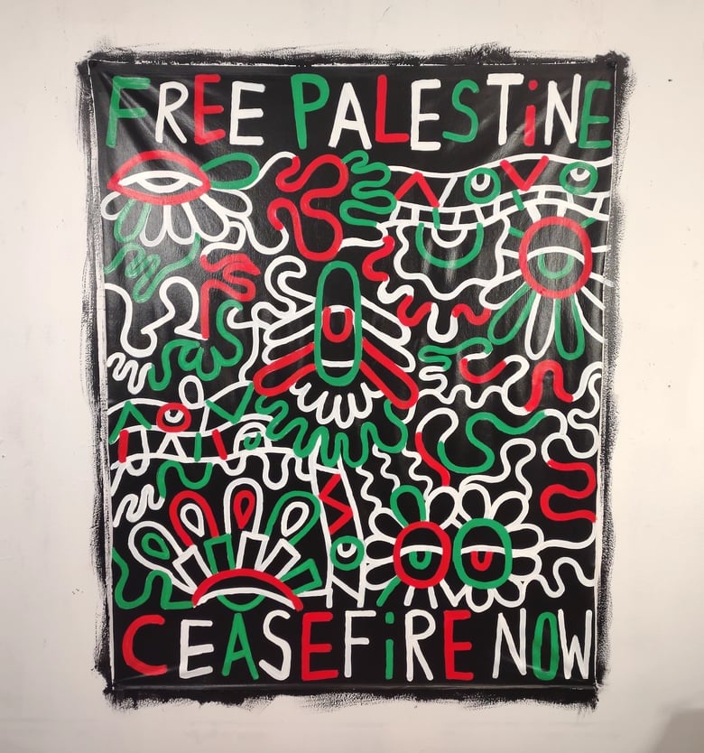 Image of Free Palestine Ceasefire Now!! 