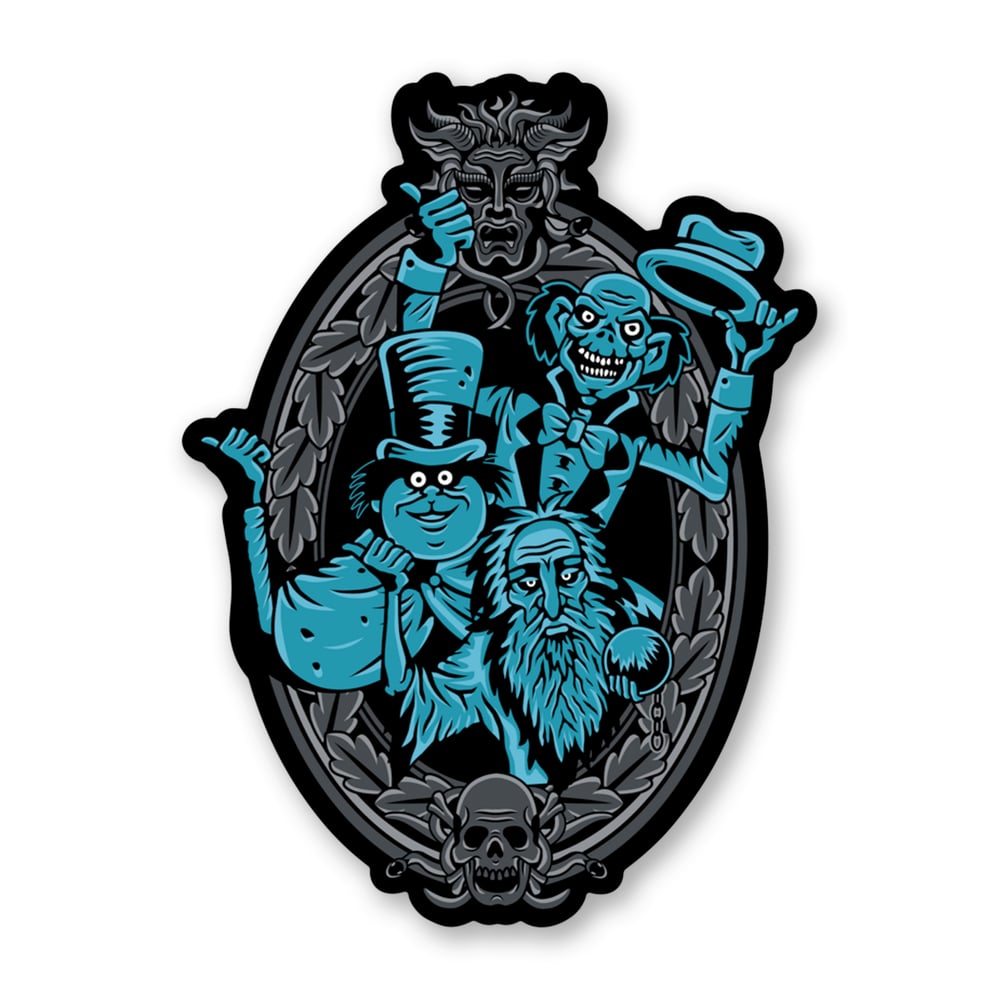 Image of Hitchhiking Ghosts Sticker