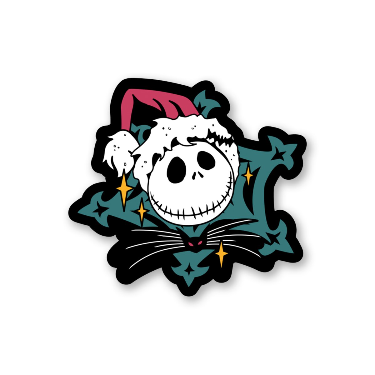 Image of Sandy Claws Sticker