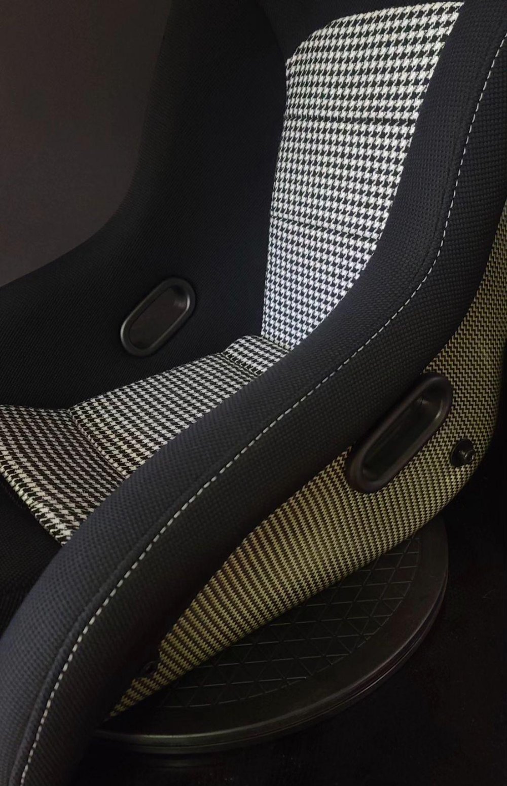 Houndstooth | Carbon Kevlar Shell | Bucket Seat - Falcon R Series  - SINGLE Seat