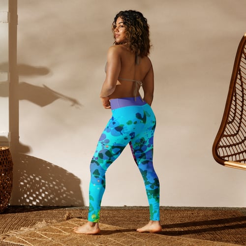 Image of NEW - "Ethereal Dreamscape" Yoga Leggings