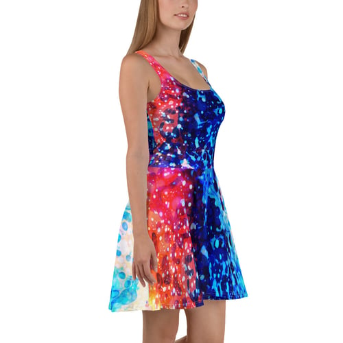 Image of NEW- "Fire and Ice" Skater Dress