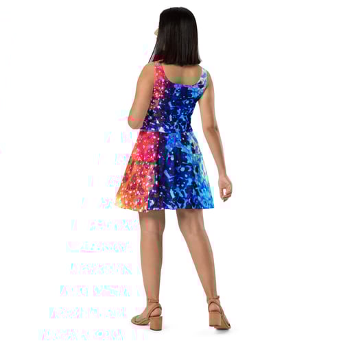 Image of "Fire and Ice" Skater Dress
