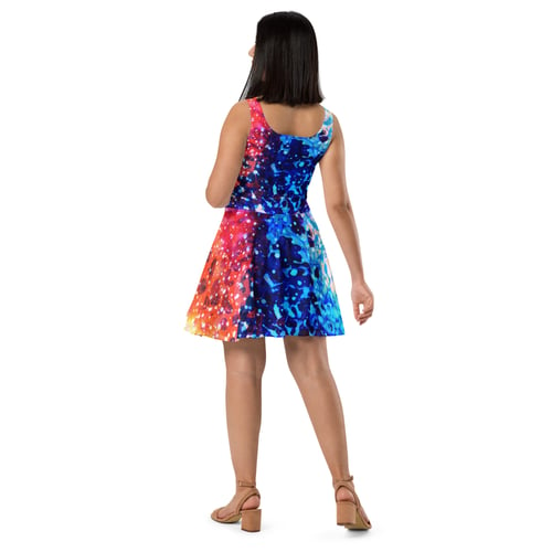 Image of NEW- "Fire and Ice" Skater Dress