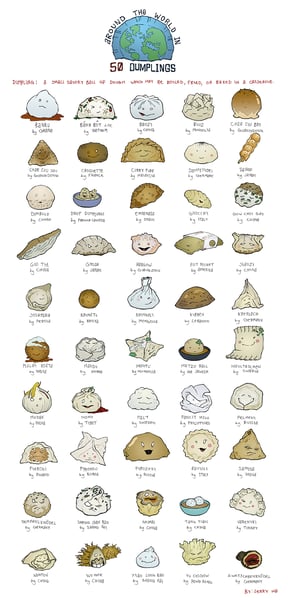 Image of Around the World in 50 Dumplings