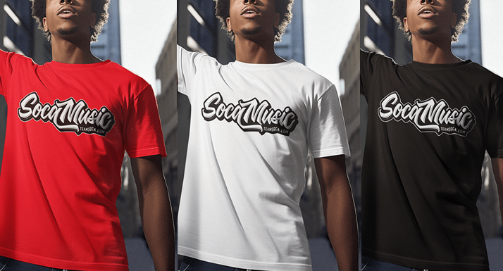 Soca Music - T-Shirt (Various Colors) Unisex | Team Soca Store