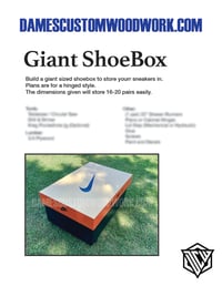 Giant ShoeBox Plans