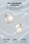 Monster Ear Bone Headphones AC 500 Bluetooth 5.3 Ear Clip 