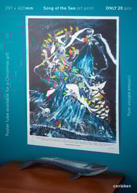 Image 1 of Song of the Sea A3 Art Print Limited 20 Copies