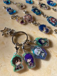 Image 3 of Genshin Impact Mini Charm Set