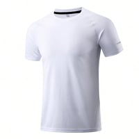 MENS WHITE SPORTS T SHIRT