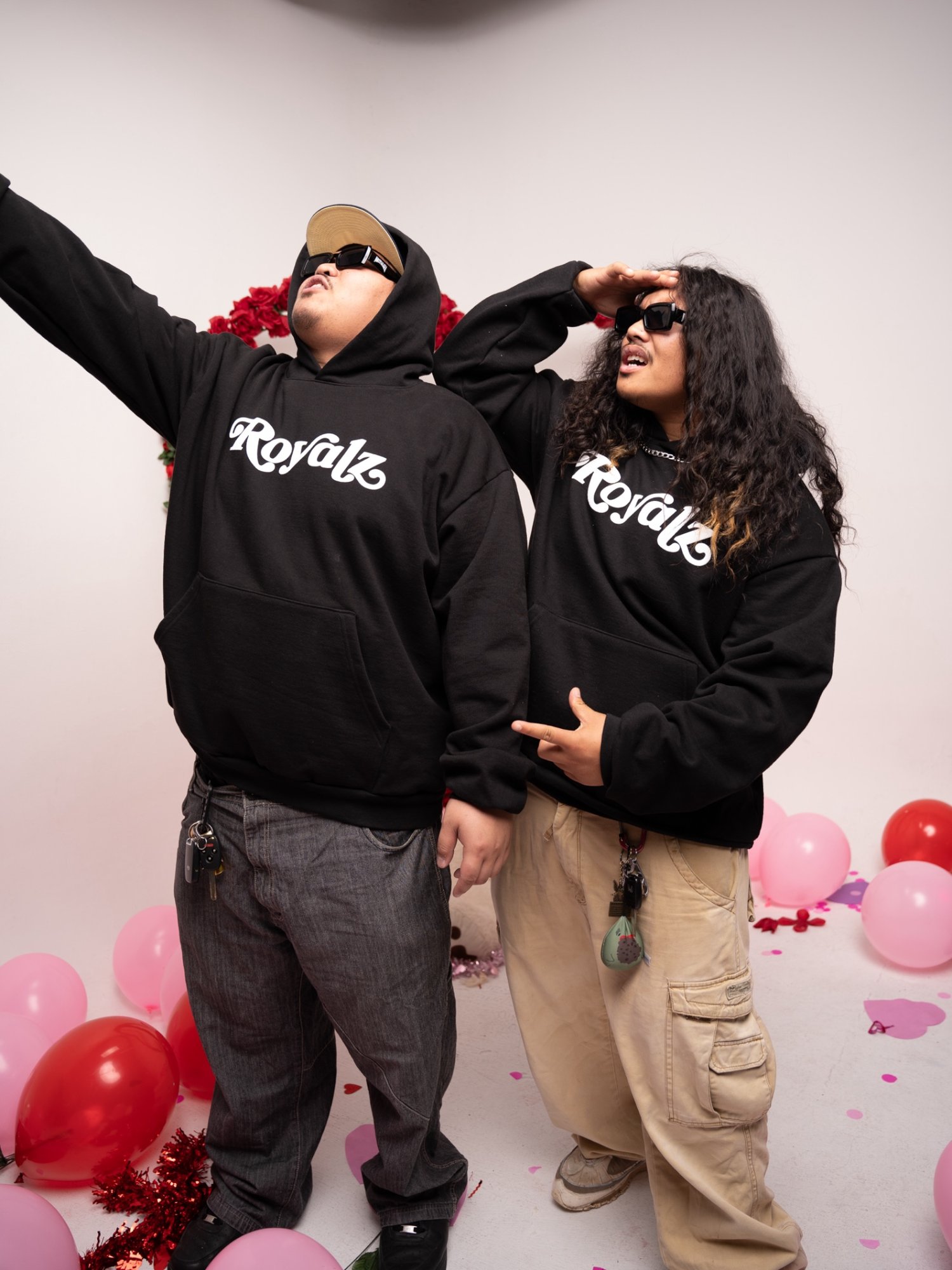 Image of FIYTB BLACK HOODIE w/ 3D PUFFPRINT 