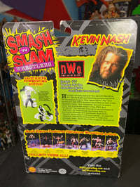 Image 4 of KEVIN NASH (& PALE REFEREE) SMASH N SLAM WCW TOY BIZ 1999 FIGURE