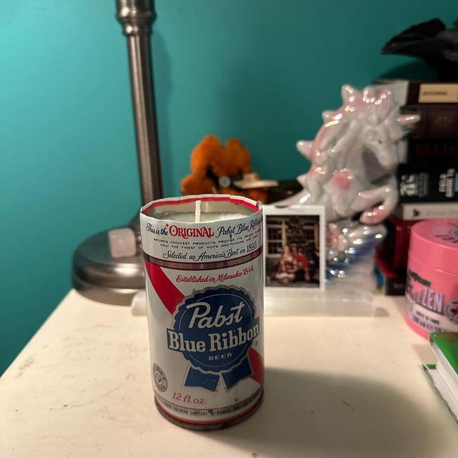 Custom Handcrafted Upcycled Candles