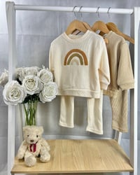 Image 4 of Unisex Neutral 2pc Set Jumper and Trousers