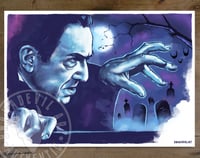 Image 2 of Frankenstein (Boris Karloff) and Dracula (Bela Lugosi) print set
